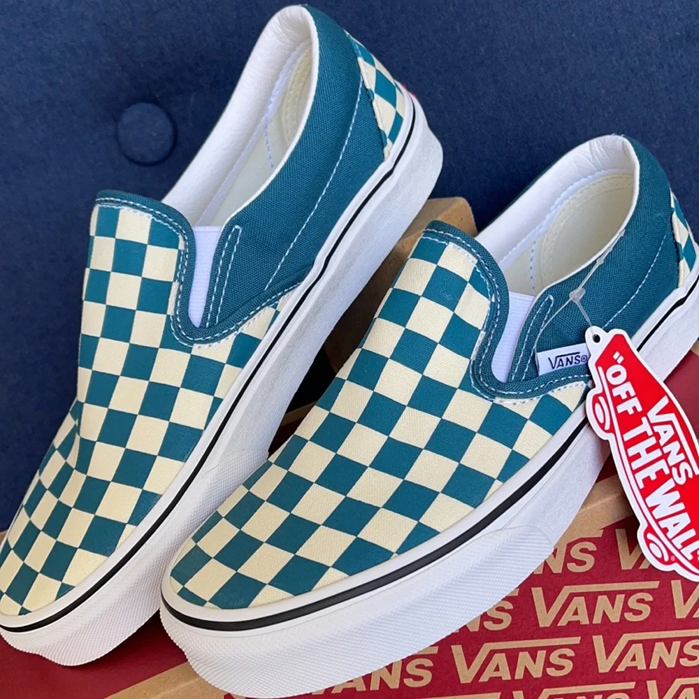 Vans Classic Slip-On Checkerboard WMNS - Picture 7 of 16